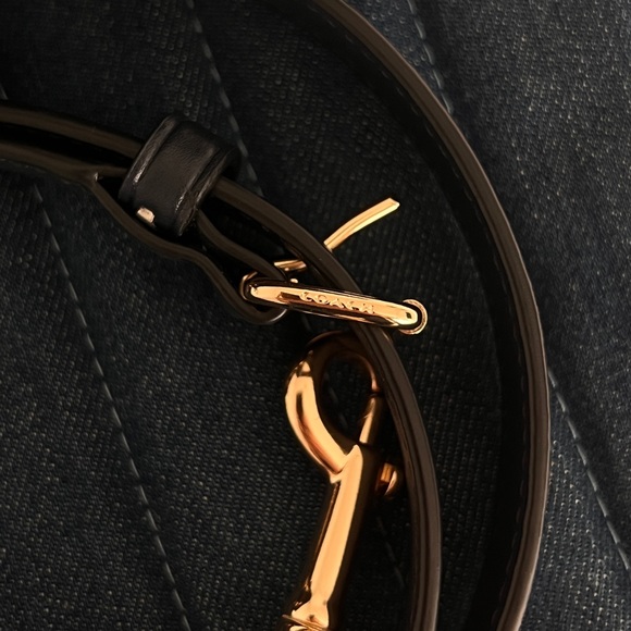 Coach Marlie denim multi crossbody - top handle bag - Picture 12 of 13